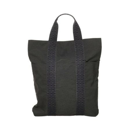 Hermès Vintage Pre-owned Toile Herline Tote Tas , Grijs , Dames , Maat: ONE Size Vintage Tassen