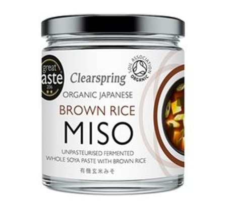 Clearspring Miso Brown Rice upasteuriseret Ø 150 g, Helse & Madvarer, Krydderier, Bouillon