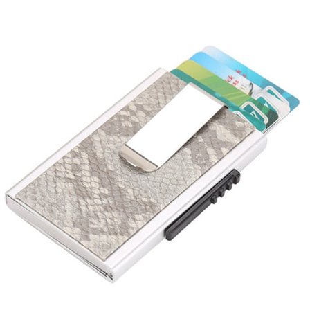 Stilsäker Korthållare RFID Aluminium (JENSEN)