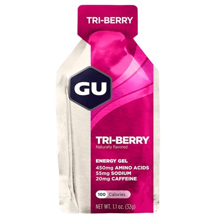 GU Tri Berry Gel Tri Berry 32 g, Sport & Velvære, Protein & Energi, Energigel