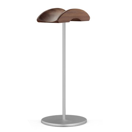 Træhovedtelefonholder Universal øretelefonophæng Metalholder til gamingheadsets & DJ-hovedtelefoner Desktop