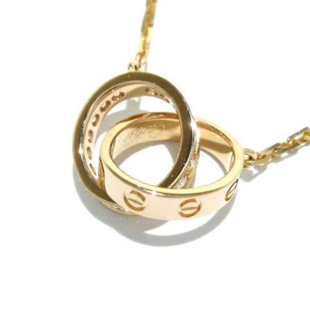 Cartier Vintage Pre-owned Rosaguld halskaeder Gul, unisex Vintage Smykker, Størrelse: ONE Size