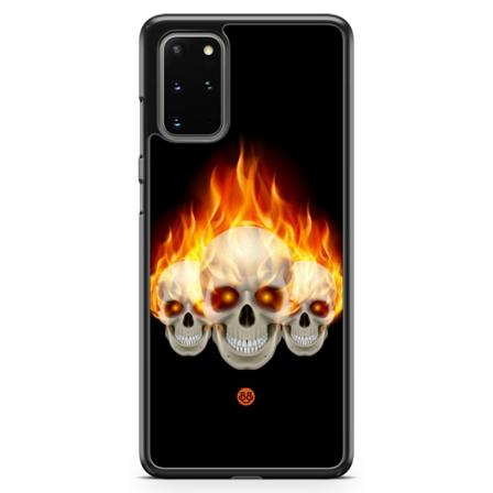 Bjornberry Skal Samsung Galaxy S20 Plus - Flames Dödskallar