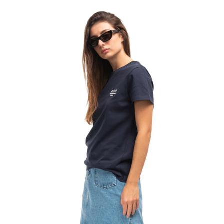 A.p.c., T-Shirts Blauw, Dames, Maat:M