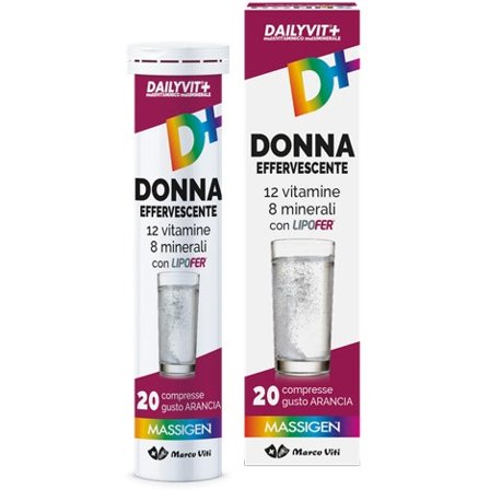 Massigen Dailyvit+ Donna 20 Compresse Effervescenti