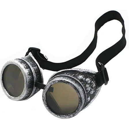 Nye Vintage Steampunk Briller Goggles Cosplay Punk Gothic,01