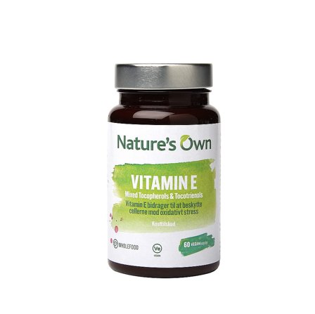 Natures Own Vitamin E 60 stk, Helse & Madvarer, Vitaminer, E-vitamin