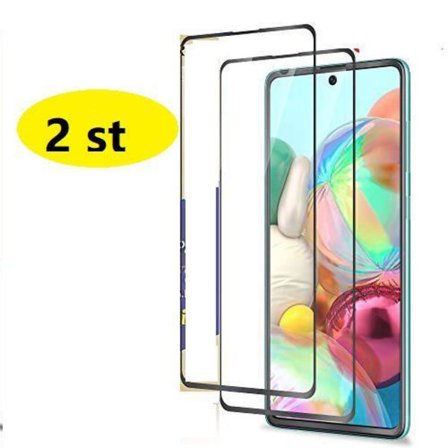 2 st heltäckande skärmskydd för Samsung A41