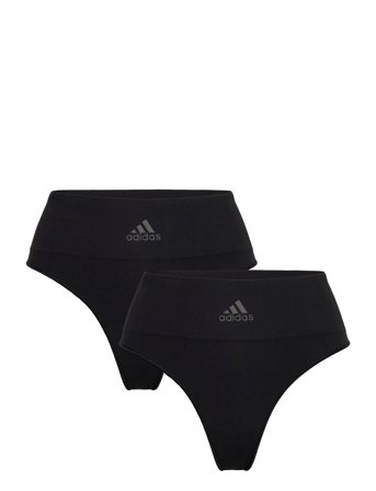 Thong Stringtruse Undertøy Svart Adidas Underwear*Betinget Tilbud