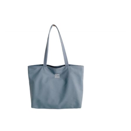 Women's Canvas Handbags Shoulder Hand Bag Tote Bag Beach Bag(blue )
