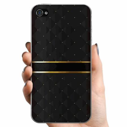 Apple Iphone 4 Tpu Mobilskal Golden Stripes