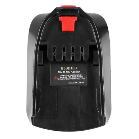 Adapterkonverter til Bosch 18v lithium-ion batteri Bat618 Bosb18c