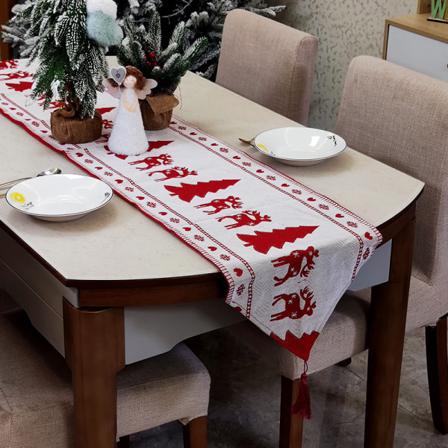 Julstickning Duk Dekoration A-0077