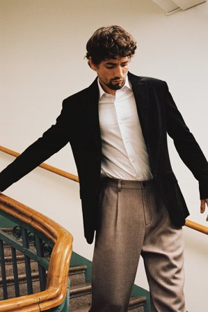 Kappahl | Marynarka sztruksowa | Czarne