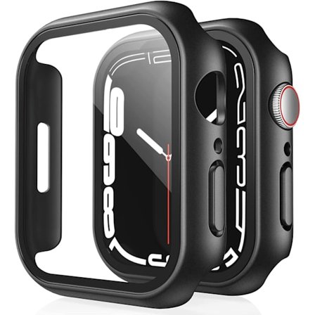 2-pack hårt fodral designat för Apple Watch Series 7/8 45mm