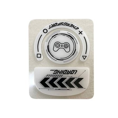 Gaming Glatte Glas Musfødder Skøjter til Logitech GPRO X Superlight / G Pro Wireless Silkebløde afrundede kanter GPXS