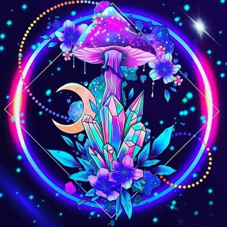 30 x 40 cm, Symphonic Crystal Diamond Painting Embroidery Diamond