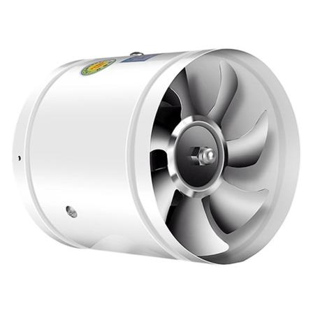 Kökfläkt Tvåvägs Rökevakuering Bas Brusreducering Stabil Drift Super Sug Stark Vind Ventilation Förtjockade Blad Enhetlig Luftvolym V White 4Inch