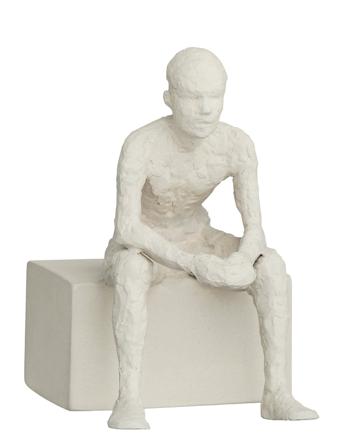Character The Reflective H14 Home Decoration Decorative Accessories/details Porcelain Figures & Sculptures Creme Kähler