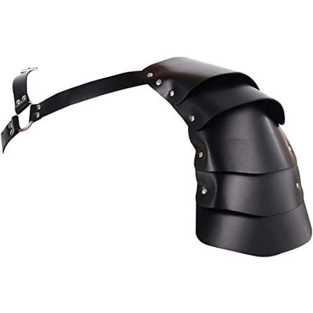Enkelt Cover I Läder Cape Belt Cosplay Party C