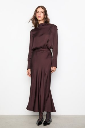 CAMILLA PIHL - Hyro Skirt - Dark brown Size36