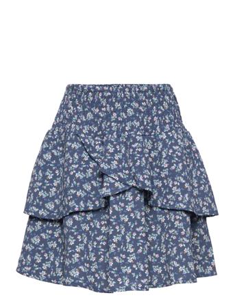 Nlfnicali Short Skirt Dresses & Skirts Skirts Midi Skirts Blå LMTD
