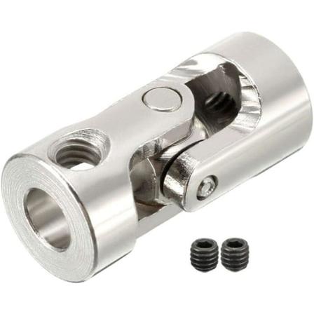 1 st Universal Styraxel U-led för Båt Bil DIY Tillbehör Silver Sunmostar