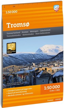 Calazo Turkart Tromsø 1:50 000