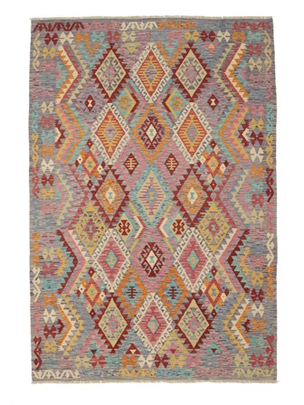 Kelim Afghan Old Style Vloerkleed 201X286 Wol