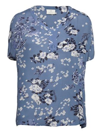 Kaekua Amber Blouse Blue Kaffe