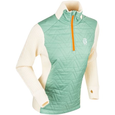 Bjørn Dæhlie Women's Half Zip Comfy Women long-sleeved sweaters Green S