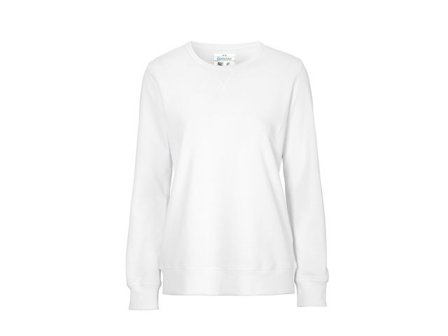 Cottover Sweatshirt Crew Neck dam vit M - Lyreco - Arbetskläder - Arbetströjor - Sweatshirts och koftor