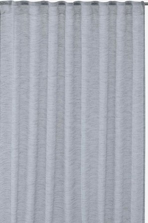 Svanefors - Gardin Evely 1P - Grå - Gardinfag med rynkebånd - 280X280 - Fra Homeroom