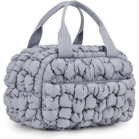 Lunchväska för kvinnor, isolerade lunchväskor Lunchlåda Kylväska (Grå)