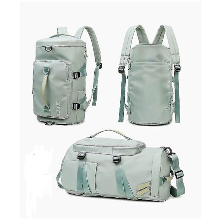 Laptop Rejsetaske, Ekstra Stor Kapacitet, Vandafvisende Rejsetaske (GRØN)