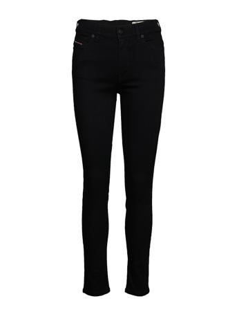 D-Roisin Trousers Skinny Farkut Musta Diesel Women