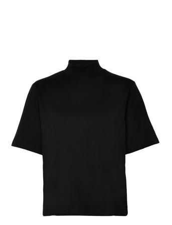 T Shirt Beatrice T-shirts & Tops Short-sleeved Svart Lindex*Betinget Tilbud