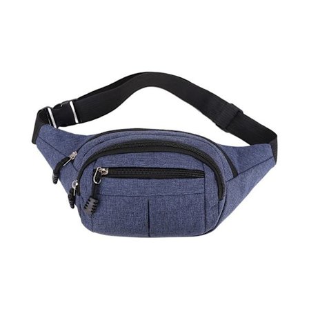 Fanny Pack Kassaväska BLÅ - stock