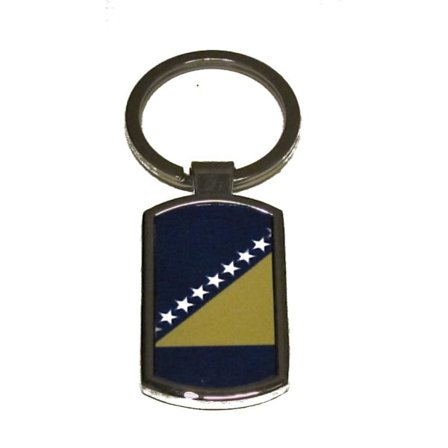 Bosniens flag nøglering