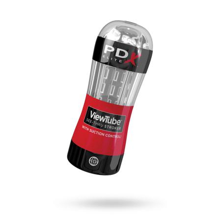 PDX Elite ViewTube See-Thru Stroker - Vuxen.se - Fleshlight, masturbator, lösvaginor, blowjob machine