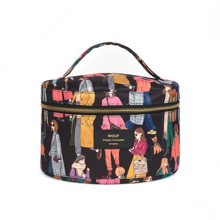 Wouf Beautyboks XL Sort, Dame Toilettasker, Størrelse: ONE Size