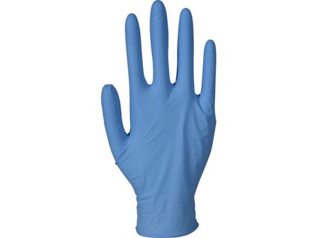 ABENA Nitrilhandske Classic puderfri M 100/fp - Lyreco - Skyddsutrustning - Engångshandskar - Nitrilhandskar