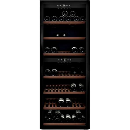 mQuvée WineExpert 126 vinkøleskab, sort | KitchenOne