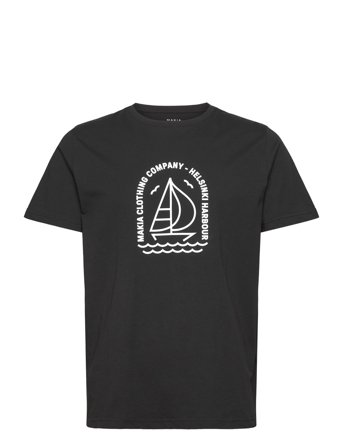 Makia Regatta T-Shirt - Black - M