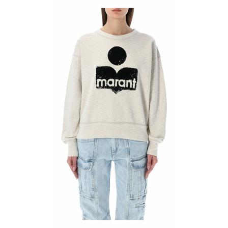 Isabel Marant Stickat vit, Dam Hoodies, Dam, Storlek: S