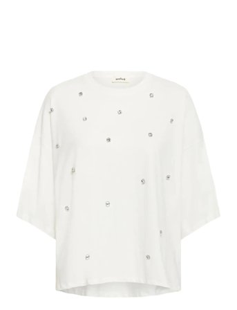 Slafshan Simili Tee White Soaked In Luxury