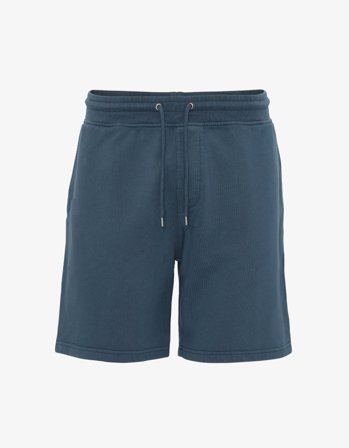 Classic Organic Sweatshorts - Petrol Blue - XS