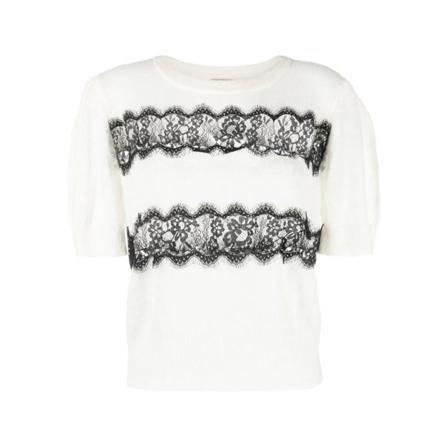 Twinset T-Shirts svart, Dam, Dam, Storlek: M