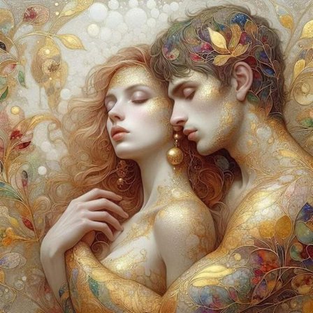 Romantiskt kärleksfullt Affisch A4