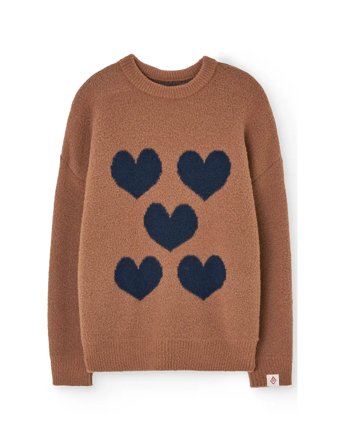 THE ANIMALS OBSERVATORY Brown Bull Sweater - Brown - 10 Y
